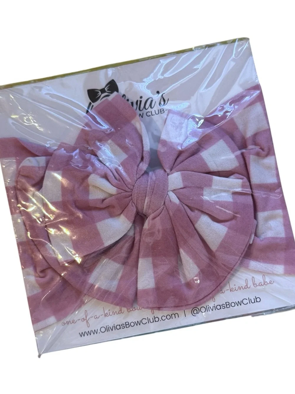 Olivia’s Bow Club soft new buffalo